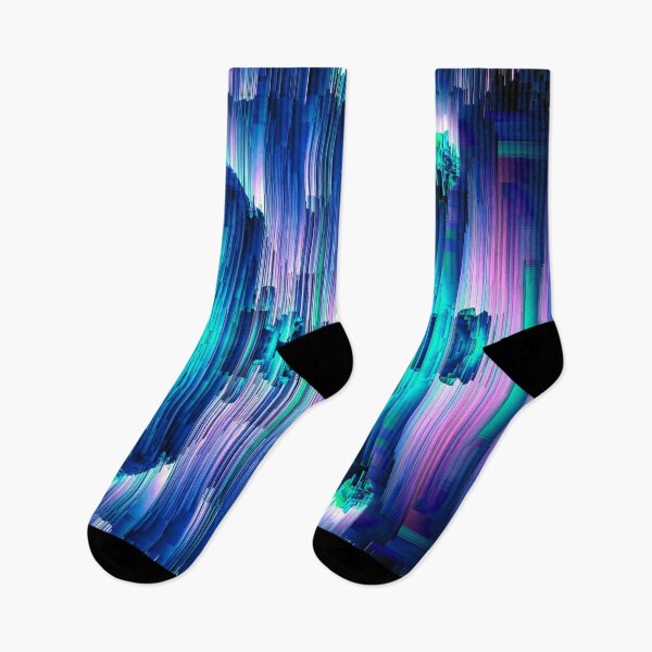 Item preview, Cavernous Glitch - Abstract Pixel Art designed and sold by Jennifer Walsh Design.