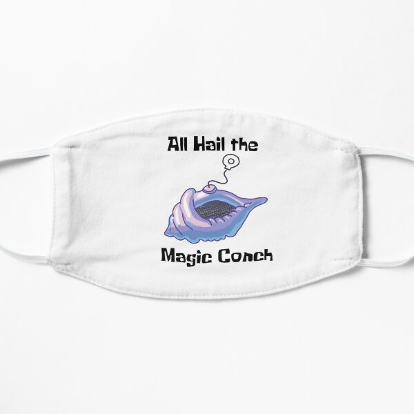 All Hail the Magic Conch Sticker Mask
