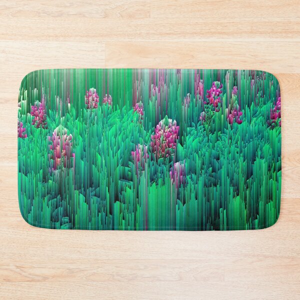 Item preview, Field of Glitches - Abstract Pixel Art designed and sold by Jennifer Walsh Design.