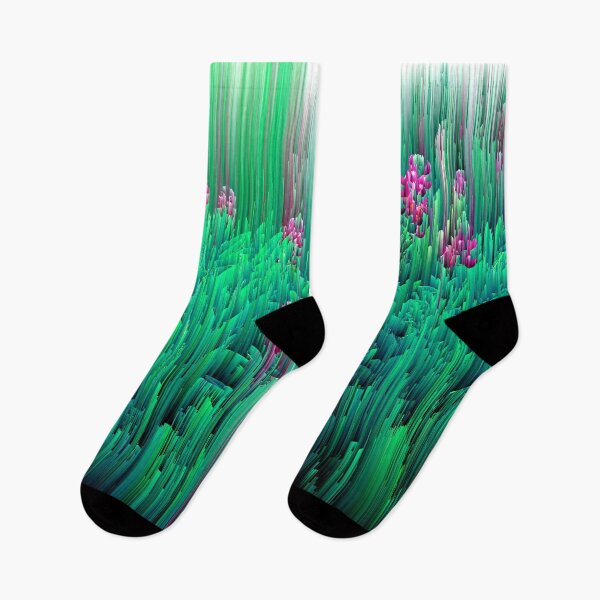 Item preview, Field of Glitches - Abstract Pixel Art designed and sold by Jennifer Walsh Design.
