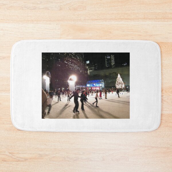 Item preview, Ice Skating at Night, Bryant Park, New York  designed and sold by lenspiro.