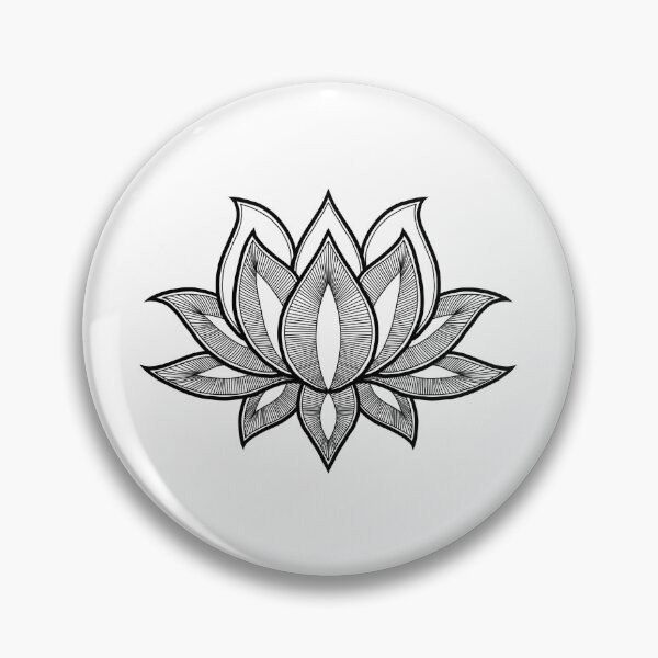 Item preview, Henna Doodle Lotus Flower designed and sold by EWolter.