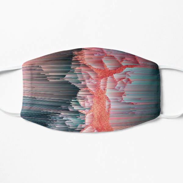 Glitched Out - Abstract Pixel Art Mask