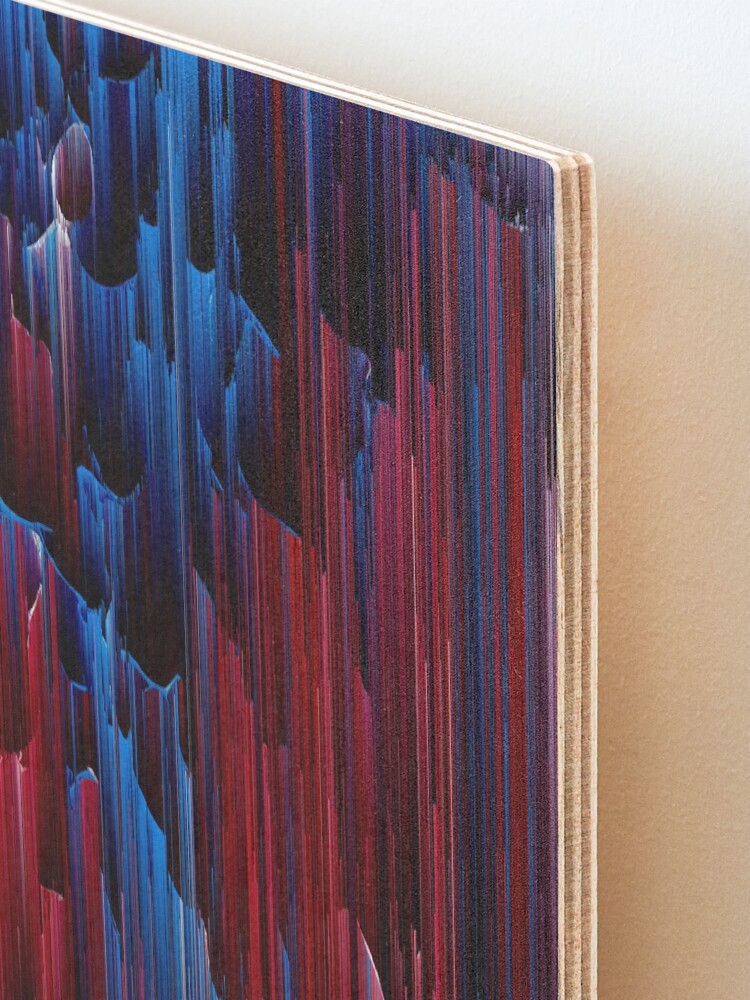 Alternate view of On the Up & Up - Pixel Art Mounted Print