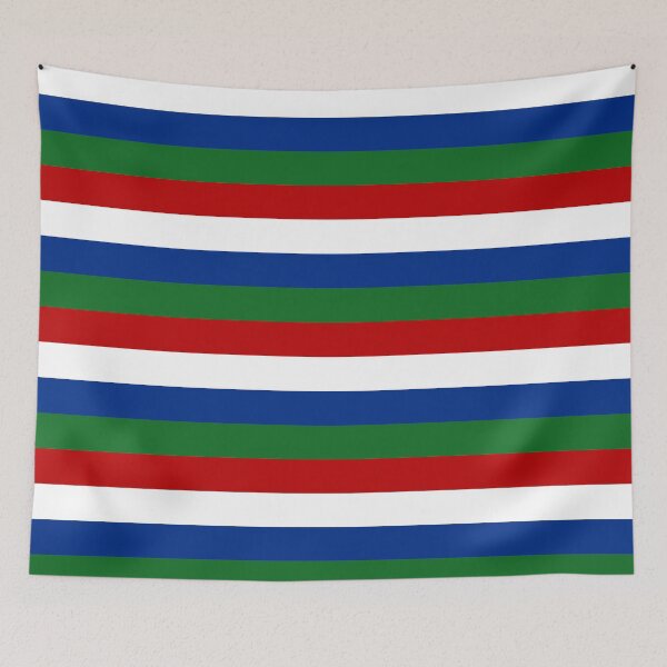 Item preview, gambia flag stripes designed and sold by tony4urban.