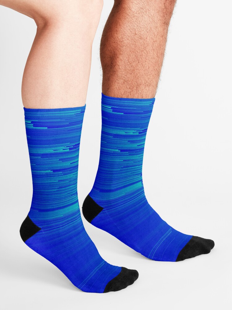 Alternate view of Speed Trap - Pixel Art Socks