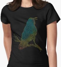 The Iridescent Raven Women's Fitted T-Shirt