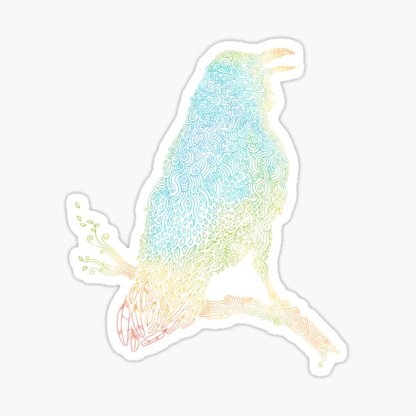 Item preview, The Iridescent Raven designed and sold by thepapercrane.