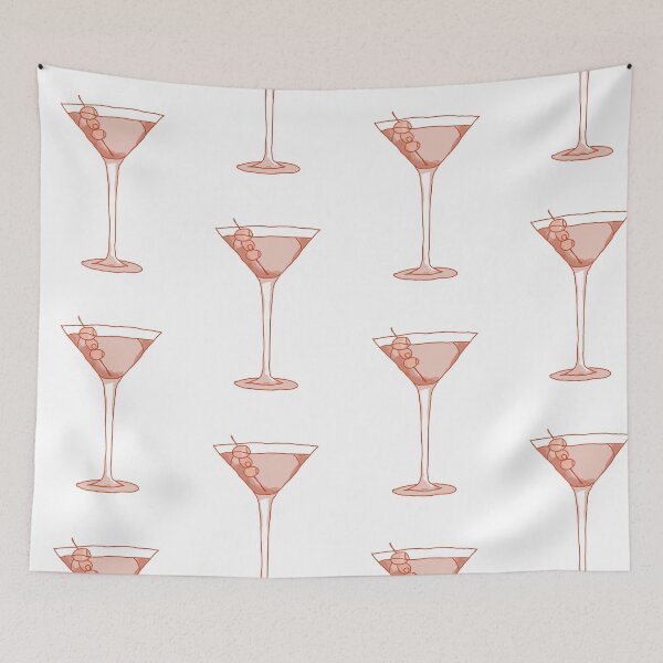 Item preview, Martini Glass drawing designed and sold by isobelcough.