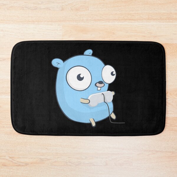 Item preview, The Golang Gopher Mascot: Gaming designed and sold by hellkni9ht.