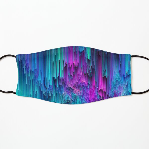 Neon Drifting - Pixel Art Kids Mask