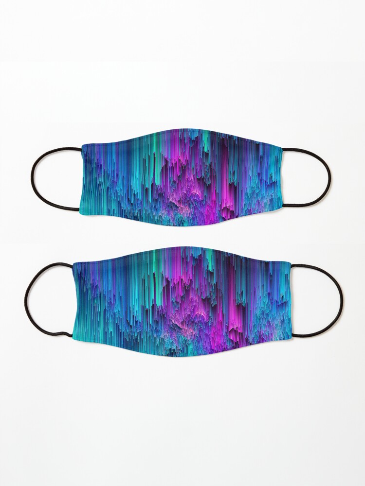Alternate view of Neon Drifting - Pixel Art Mask