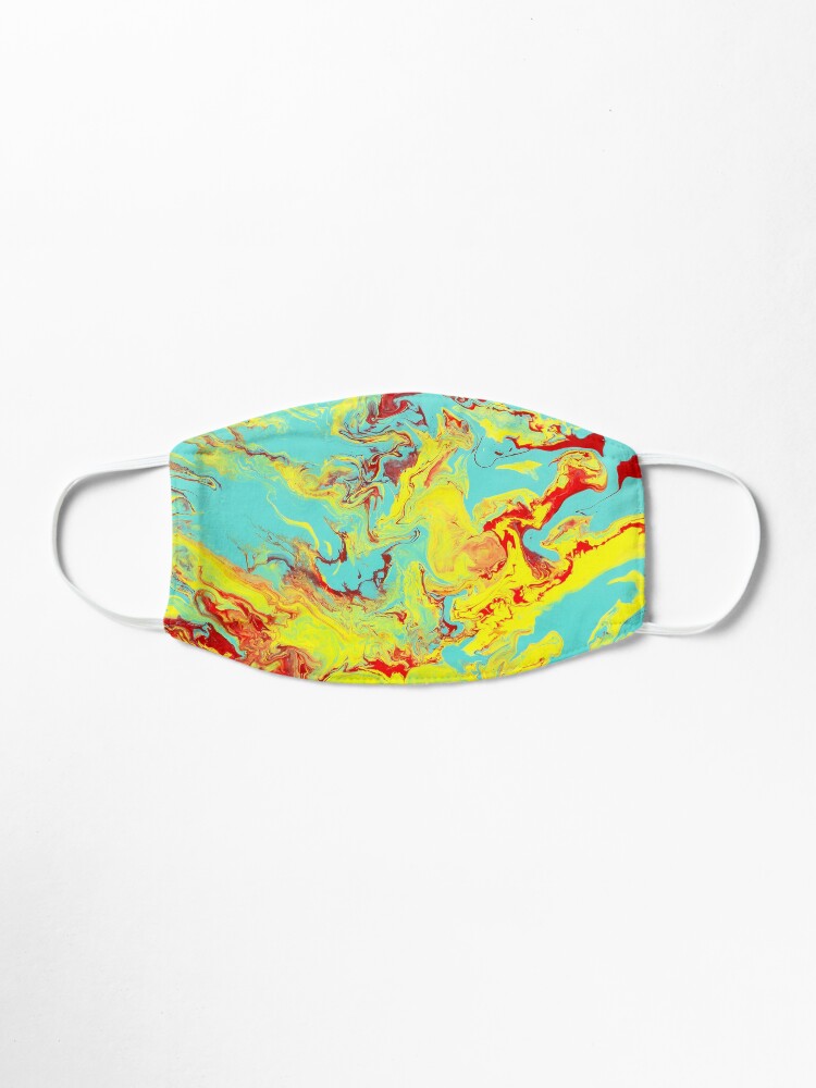 Alternate view of Splashing Down - An Abstract Piece Mask