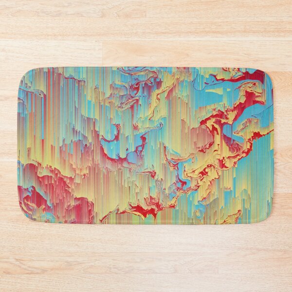 Item preview, Vivid Storm - An Abstract Glitch Piece designed and sold by Jennifer Walsh Design.