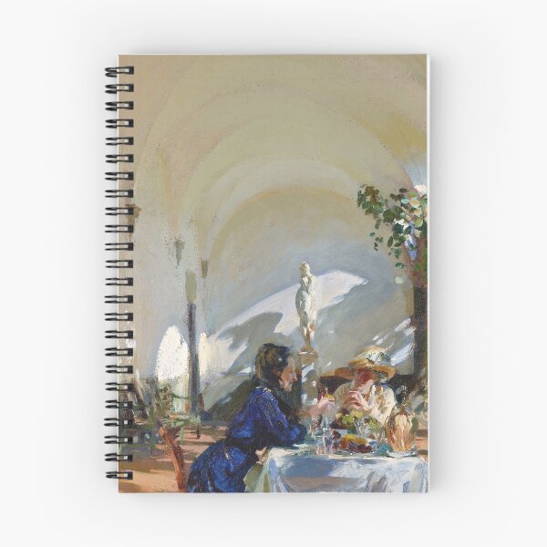 Item preview, John Singer Sargent - Breakfast in the Loggia designed and sold by Impressionist Masters.