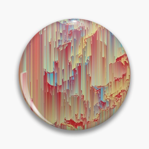 Item preview, Happy Rain - Glitchy Abstract designed and sold by Jennifer Walsh Design.