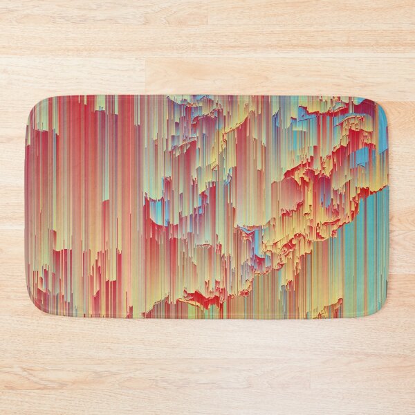 Item preview, Happy Rain - Glitchy Abstract designed and sold by Jennifer Walsh Design.