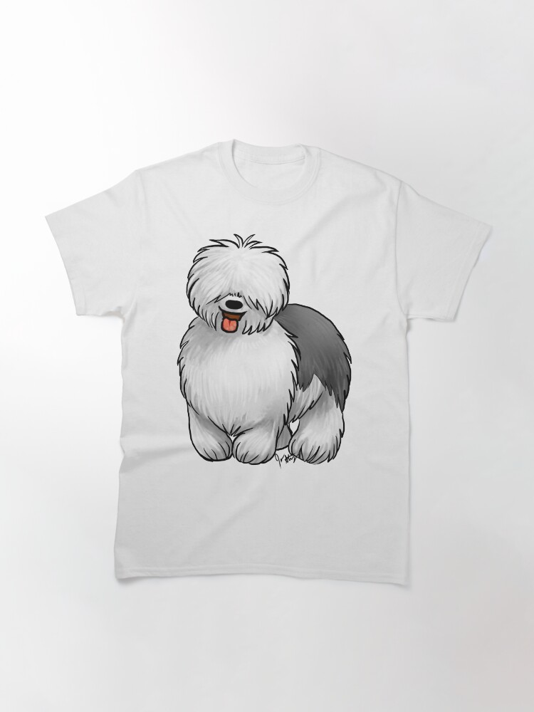 Alternate view of Old English Sheepdog Classic T-Shirt