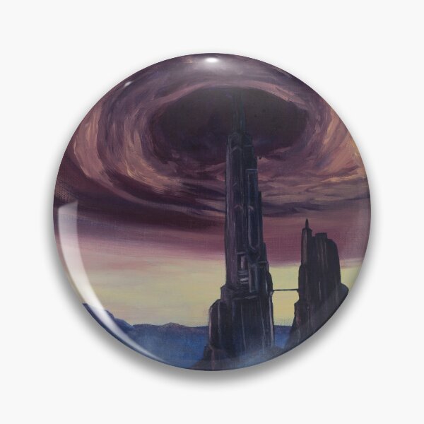 Item preview, The Vortex - Borderlands 2 Inspired Oil Painting designed and sold by Jennifer Walsh Design.
