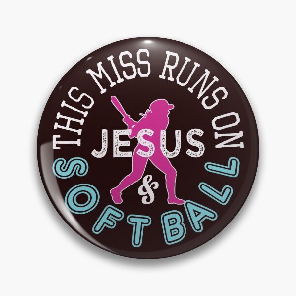 Item preview, Awesome Christian Girls This Miss Loves Jesus and Softball designed and sold by LGamble12345.