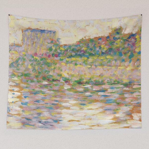 Item preview, Georges Seurat - The Seine at Courbevoie designed and sold by Impressionist Masters.