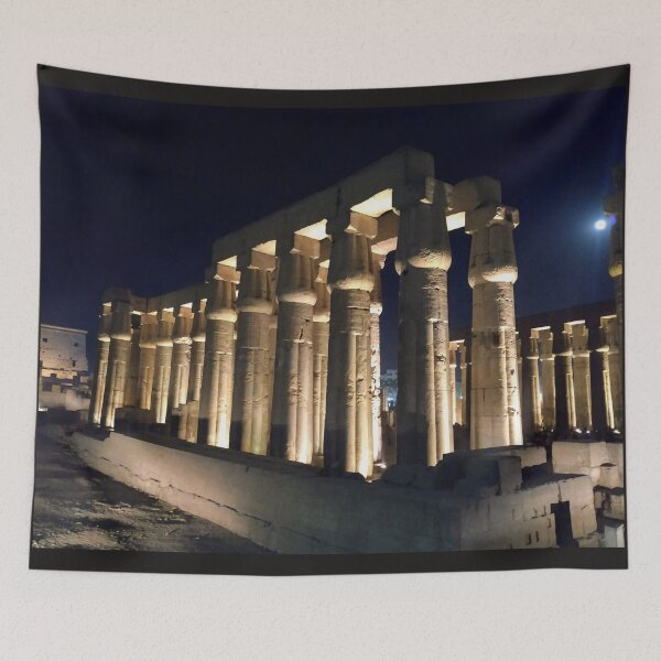 Item preview, Luxor Temple under the moonlight designed and sold by lynchhorizon.
