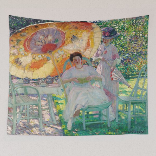 Item preview, Frederick Carl Frieseke - The Garden Parasol designed and sold by Impressionist Masters.
