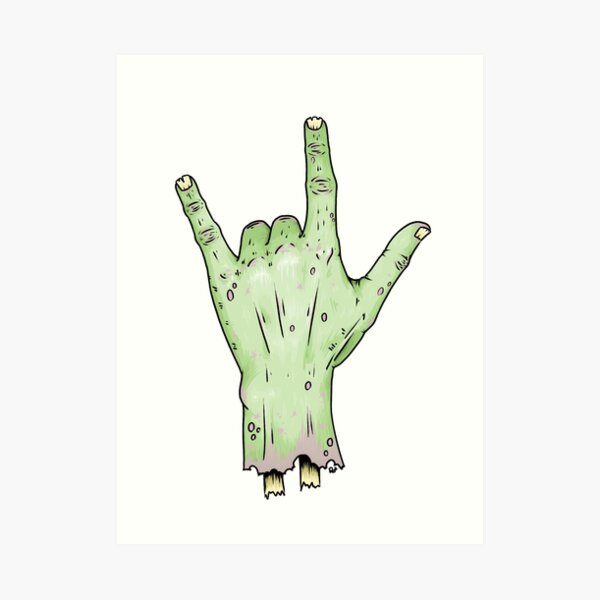 Rock'n'Rise Art Print
