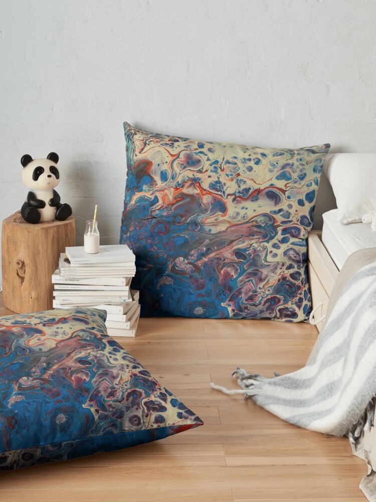 Alternate view of New Painting, Who Dis? Floor Pillow