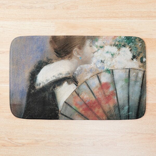 Item preview, Jean-Louis Forain - Woman Breathing in Flowers designed and sold by Impressionist Masters.