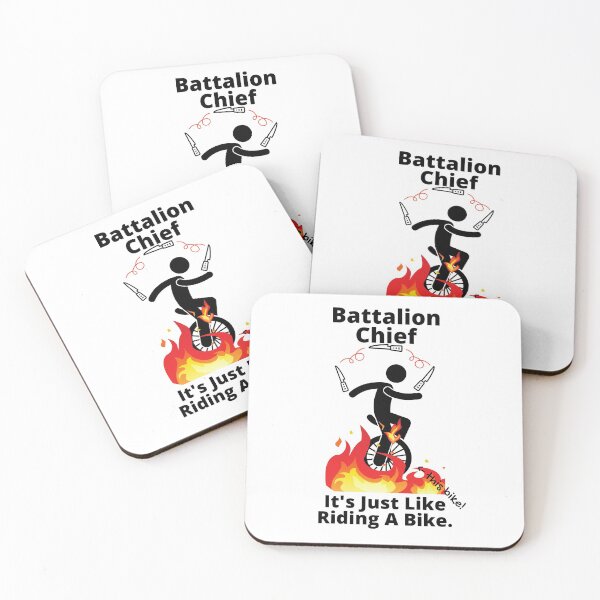 Item preview, Battalion Chief Like Riding a Bike Fun designed and sold by Designs24U.