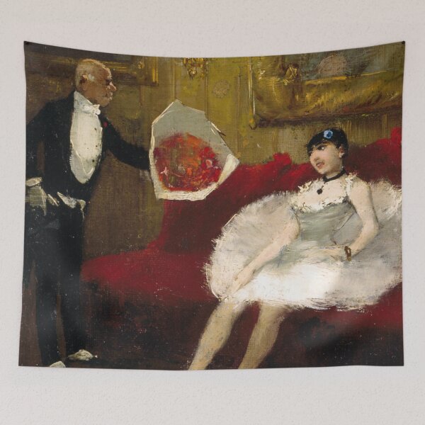 Aperçu de l'œuvre Jean-Louis Forain - - L'admirateur créée et vendue par Impressionist Masters.