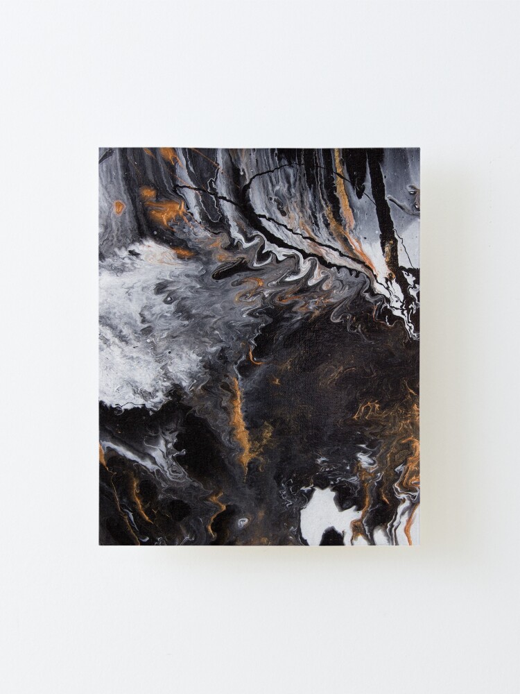 Alternate view of Something Completely Unlike Marble Mounted Print
