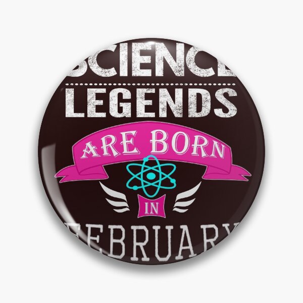 Item preview, Science legends are born in February Girls designed and sold by LGamble12345.
