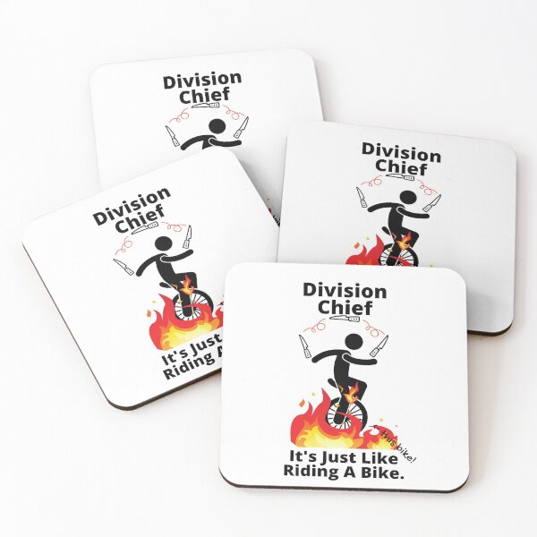 Item preview, Division Chief Like Riding a Bike Fun designed and sold by Designs24U.