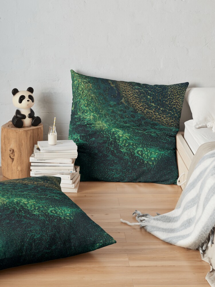 Alternate view of Detail - Depths Unknown Floor Pillow