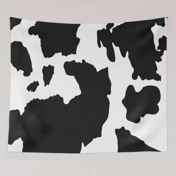 Item preview, Black cow skin pattern designed and sold by IoanaHraball.