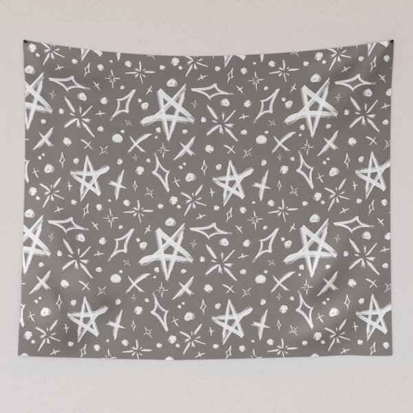 Item preview, Stars on Grey designed and sold by GreysPosy.