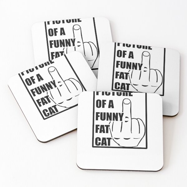 Item preview, Funny Cat saying Fat cat designed and sold by shurikaner.