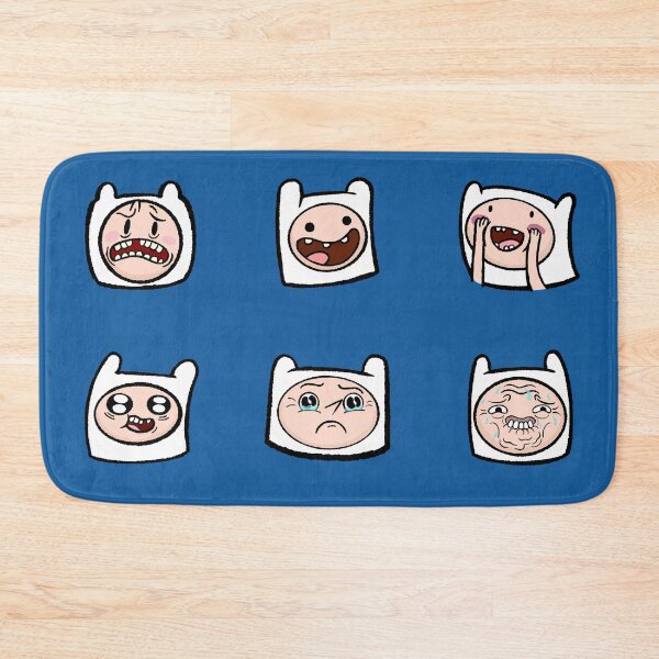 Item preview, Faces of Finn The Human - Adventure Time designed and sold by thegoodwordsco.