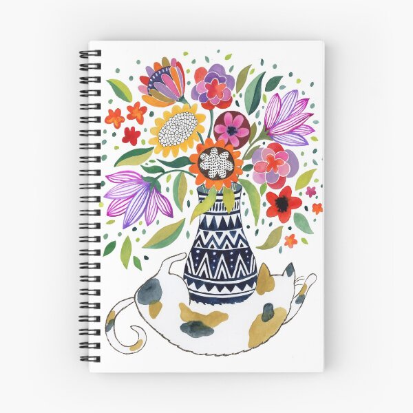 Aperçu de l'œuvre Calico Bouquet créée et vendue par Janet Broxon.