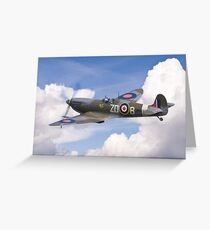 Spitfire Pass Greeting Card