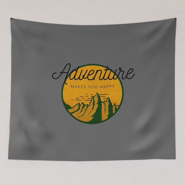 Item preview, Adventure makes you happy vintage designed and sold by Aline22.