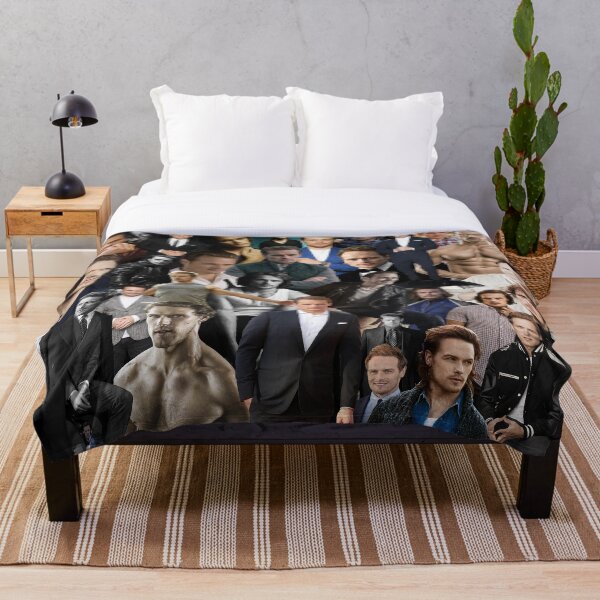 Sam Heughan Throw Blanket
