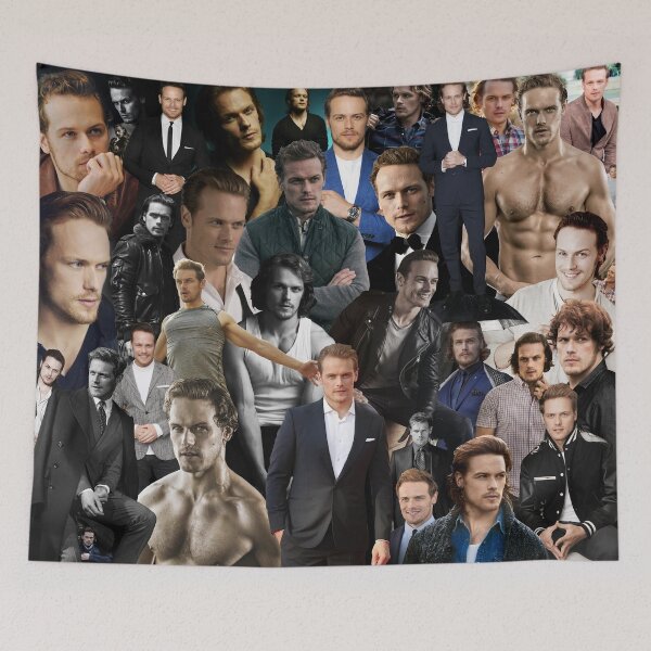 Item preview, Sam Heughan designed and sold by clusterandpaste.