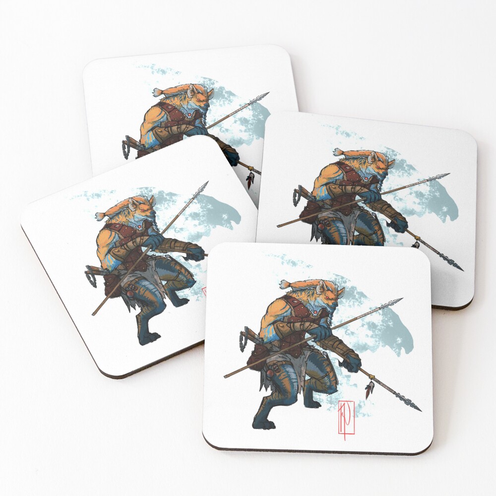 Item preview, Coasters (Set of 4) designed and sold by Rookzer0.