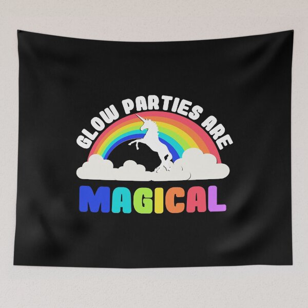 Item preview, Glow Parties Are Magical designed and sold by flippinsg.