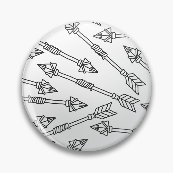 Item preview, Arrows Handdrawn Black White designed and sold by NOTSNIW ART.