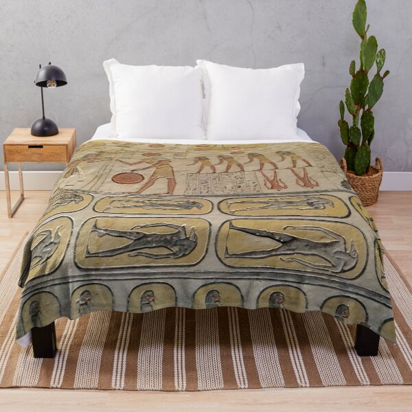 Item preview, Ancient Egyptian Mural designed and sold by lynchhorizon.