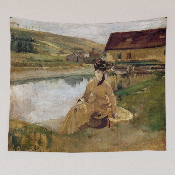Item preview, Eva Gonzalès -  On the water designed and sold by Impressionist Masters.
